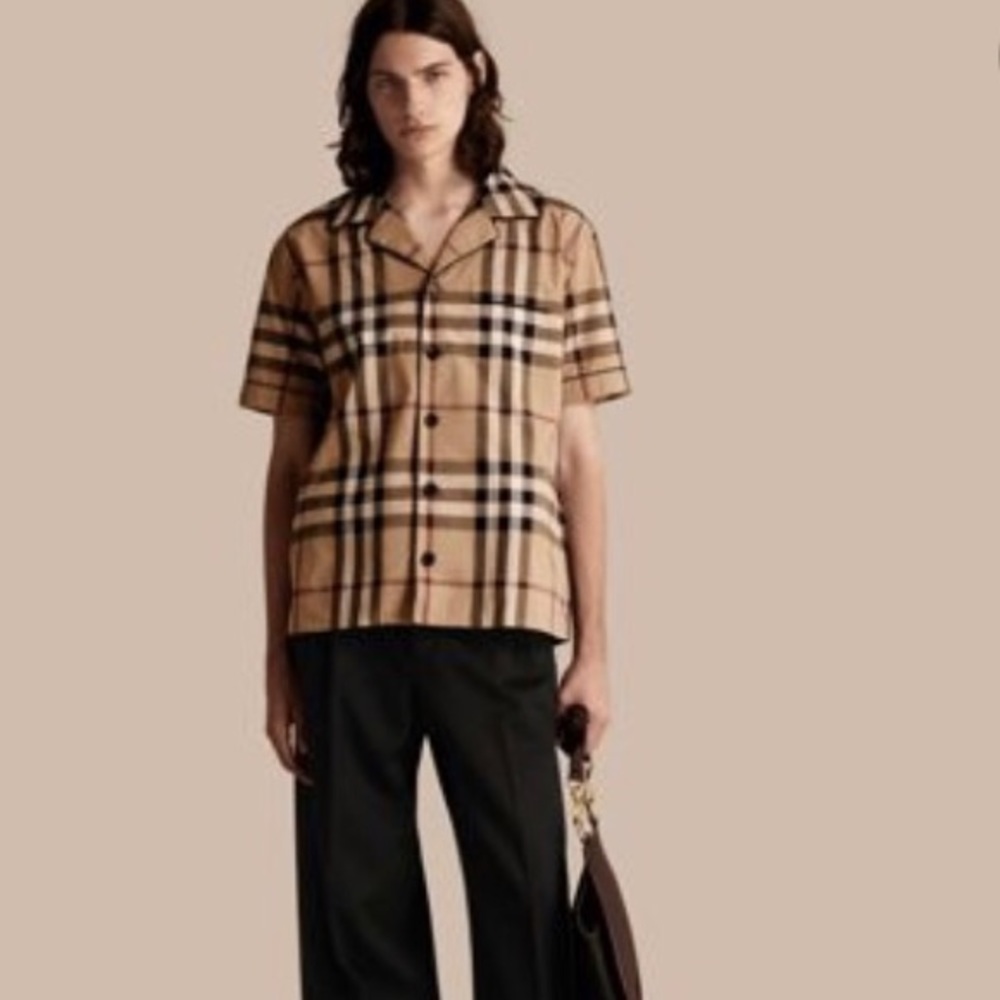 Burberry Short Sleeve Pyjama style shirt